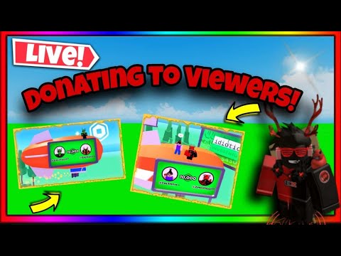 🔴Pls Donate (LIVE) EVERYONE GETS ROBUX!! (Donating Stream!!) Got scammed for 10k last stream D:🔴