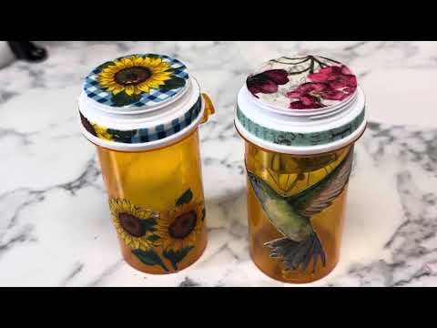 How to Upcycle your Medicine Bottles!