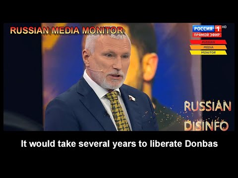 Alexey Zhuravlyov says it may take years before Russia can take Donbas