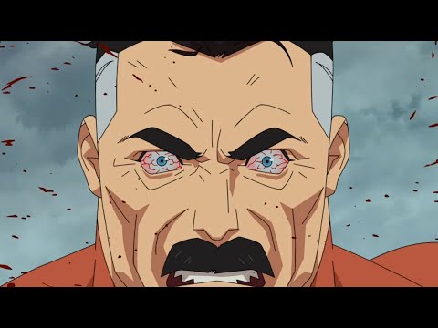 Invincible - Omni-man kills the Immortal Again (4K) - S1E07