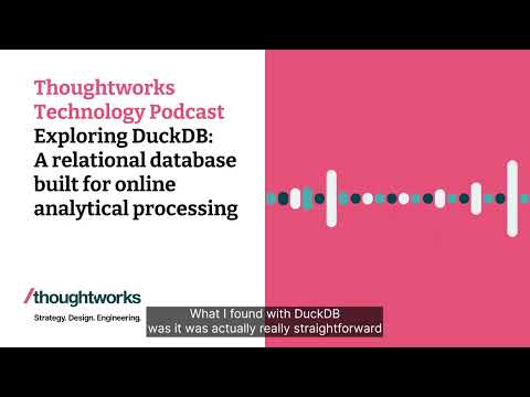 Exploring DuckDB: A relational database built for online analytical processing