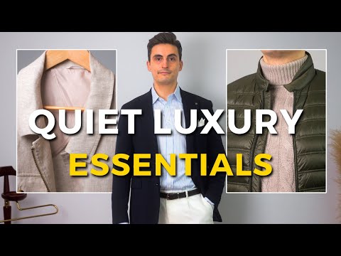 9 Quiet Luxury Essentials Every Man Needs