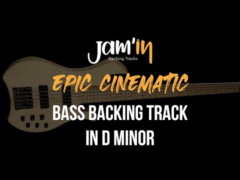 Epic Cinematic Bass Backing Track in D Minor