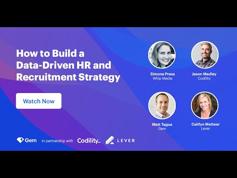 How to Build a Data-Driven HR & Recruitment Strategy