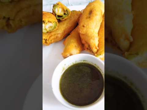 Jodhpuri Mirchi Vada |Mirchi Vada Recipe #shorts #youtubeshorts #food #globalbawarchi