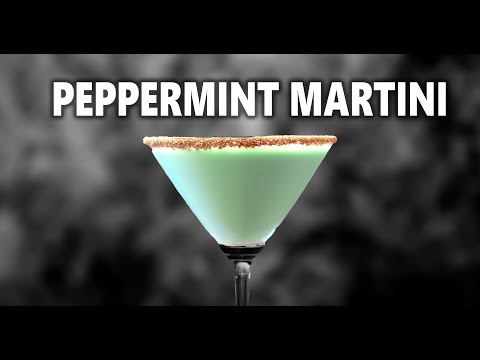 How To Make The Pepperment Martini Cocktail with Baileys