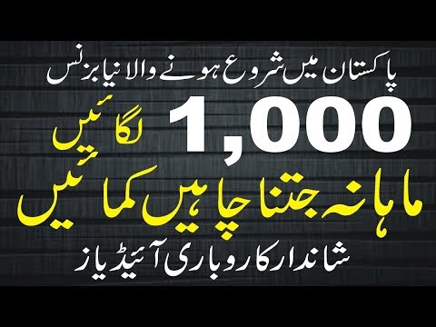 Small Investment Big Profit Business ideas in Pakistan | Smart Business Plan