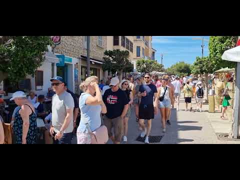 Wochenmarkt in Arta. Jeden Dienstag findet in Arta der Wochenmarkt statt. 07.06.22