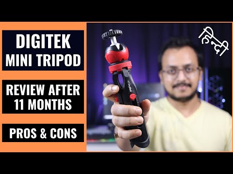 Digitek DTR 200MT Mini Tripod Full Review After 11 Months [ हिन्दी ] - Pros & Cons - TechToTech