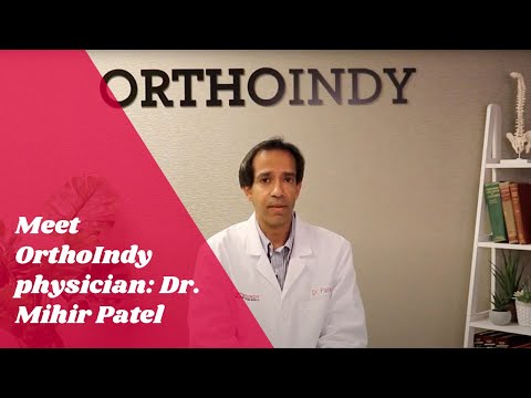 Meet OrthoIndy Physician: Dr. Mihir Patel