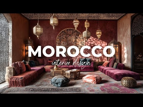 Moroccan Interior Design: From Neutral Hues to Vibrant Opulence | 4K