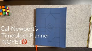 NOPE - Cal Newport’s Timeblock Planner