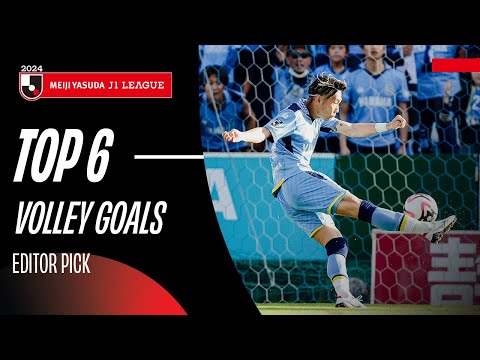 Top 6 Volley Goals – Editor’s Pick! | 2024 Meiji Yasuda J1 League