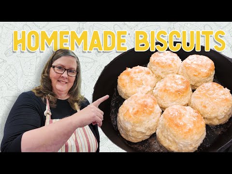 Homemade Biscuits - 3 Ingredients and My Tips & Tricks!