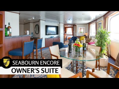 Seabourn Encore | Forward Owner's Suite Full Walkthrough Tour |  Full Walkthrough | 4K