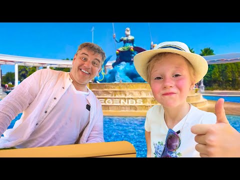 Nastya and dad family Trip to Turkey - Video series for kids