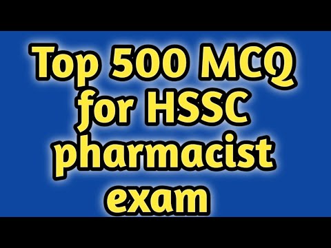 Top 500 MCQ for hssc pharmacist exam#governmentexampreparation#rrbpharmacistexam#dsssb#hssc#jssc