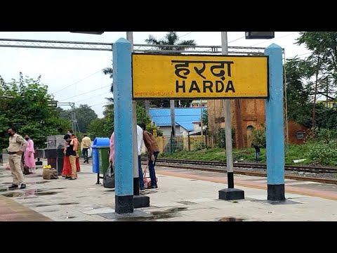 HD, Harda railway station Madhya Pradesh, Indian Railways Video in 4k ultra HD