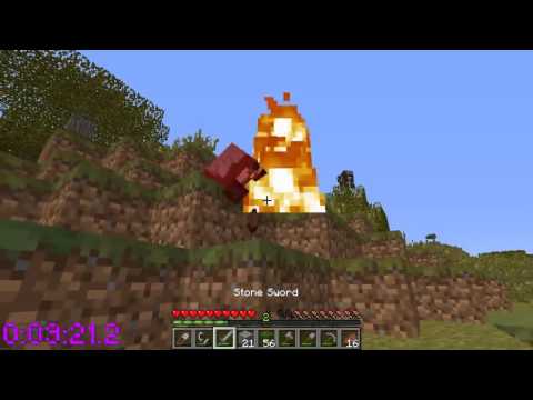 Minecraft any%speedrun(愛宕シードはどれだ？②）