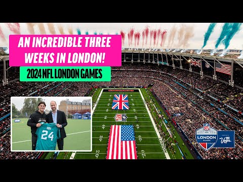 An INCREDIBLE three weeks in London | 2024 NFL London Games | NFL UK & Ireland