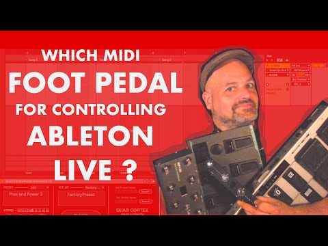 Which MIDI FOOT PEDAL for controlling ABLETON LIVE - COMPARISON of MIDI foot pedals