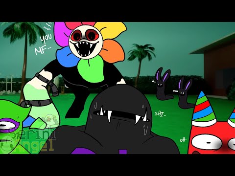 Garten Of Banban VS Dandy World - GOBB 7 & Dandy World (Roblox Game) Crossover // FUNNY ANIMATION