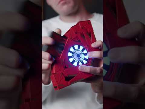 The Incredible Iron Man Playing Cards // Cardistry ASMR #shorts