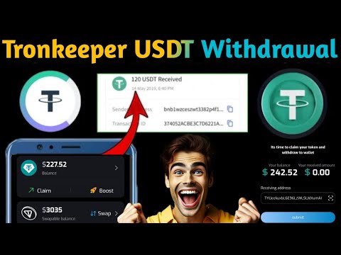 Tronkeeper new update 🤑|| Tronkeeper usdt withdraw start || Tronkeeper Usdt withdrawal process