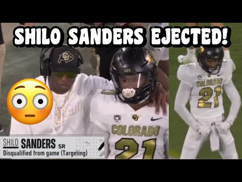 Shilo Sanders EJECTED AFTER HUGE HIT 🤬 Colorado Vs UCLA 2023 highlights