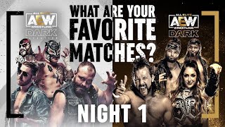 Night 1: What are your Favorite AEW Dark & Elevation Matches? Over 3 Hours of Action! | 10/13/21