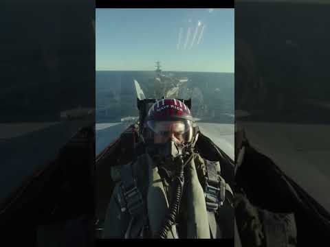 Tom Cruise F18 Super Hornet Top Gun Maverick | Aircraft carrier strike group | Best action movie