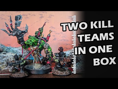 Painting a Full Set of 15mm Kill Team! Travel Sized