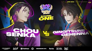 【#VRB2024】VIRTUAL RAP BATTLE 2024 - ROUND 1 ARENA 6 @ChouSenka  VS @gingehenna