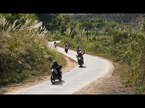 Road trip à moto de 14 jours du nord au sud sur la piste de Ho Chi Minh.