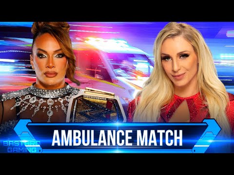 WWE 2K24 | Ambulance Match - Nia Jax VS Charlotte Flair | Survivor Series