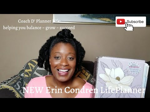 NEW Erin Condren 18-Month LifePlanner 2021-2022| Review and Flip Through