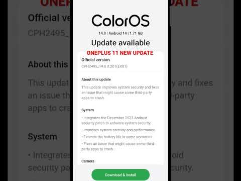 ONEPLUS 11 DECEMBER MONTH UPDATE #oneplus11 #android14 #december #google
