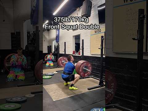 375lb Front Squat Double?!