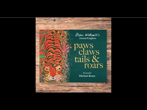 Brian Wildsmith's Paws, Claws, Trails & Roars Picture Book Trailer