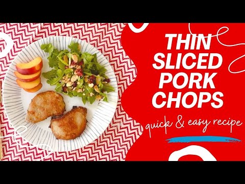 Thin Sliced Pork Loin Recipe: The Best Thin Pork Chops