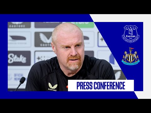 EVERTON V NEWCASTLE UNITED | Sean Dyche's press conference | GW7