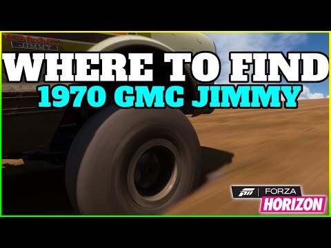 FORZA HORIZON 5 - BARN LOCATION - 1970 GMC JIMMY