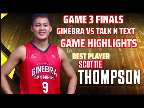 GAME 3 GINEBRA VS TALK N TEXT GAME HIGHLIGHTS