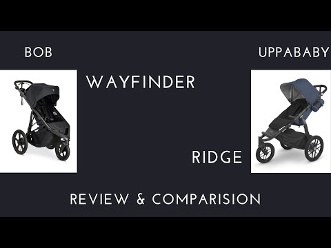 Find Your Perfect Jogger: BOB Gear Wayfinder vs UppaBaby Ridge Reviewed | Destinationbabykids.com