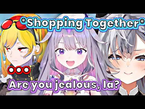 Kaela came to her stream, and Biboo told her that she gonna go shopping with Zeta [Hololive]