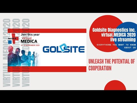 Goldsite Diagnostics × virtual MEDICA 2020