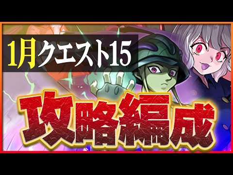 【1月クエスト15】メルエム×ピトーで攻略！攻撃力耐久力復帰力抜群の組み合わせ！【パズドラ】