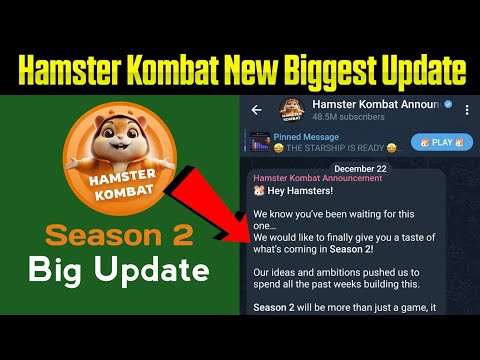 Hamster Kombat Season 2 Listing Date | Hamster Kombat Season 2 New Update Today Hindi