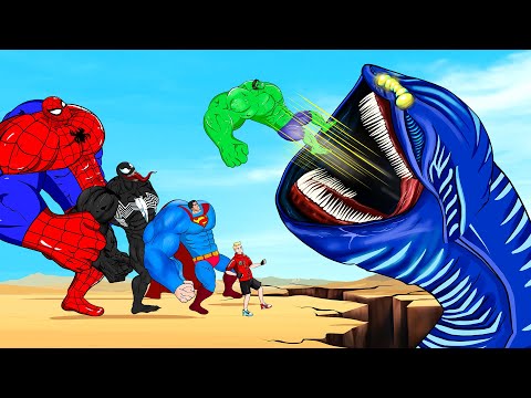 Rescue All HULK Family & SPIDERMAN, SUPERMAN vs EL GRAN MAJA : Returning From The Dead SECRET -FUNNY