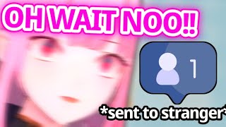 a Random Stranger Got a Friend Request From Calli【Hololive EN】